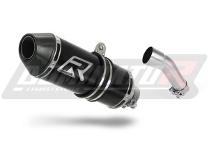 Kawasaki  ZX250R 2008 - 2012 Silenciador Escape HP3 NEGRO + dB killer