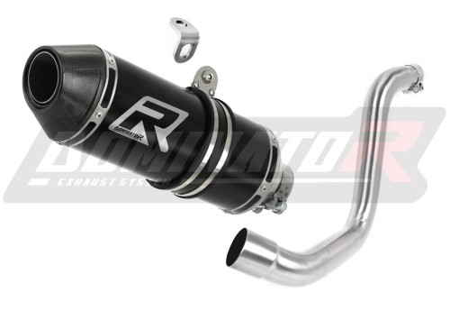 escape silenciador DOMINATOR HP3 negro compatible con la motocicleta KTM 200 Duke 2011  2016 2