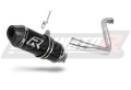escape silenciador DOMINATOR HP3 negro compatible con la motocicleta KTM 390 Duke 2013  2016 2