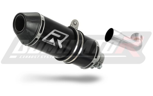 escape silenciador DOMINATOR HP3 negro compatible con la motocicleta KTM RC 125 2017  2020 2