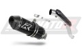 escape silenciador DOMINATOR HP3 negro compatible con la motocicleta KTM RC 390 2017  2020 2