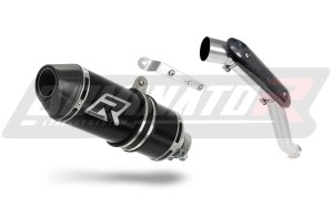 KTM RC 390 2017 - 2020 HI Level Silenciador Escape HP3 NEGRO + dB killer