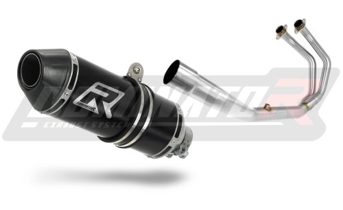complete exhaust system with muffler DOMINATOR Full System HP3 BLACK fits to Yamaha MT03 2014  2016 2