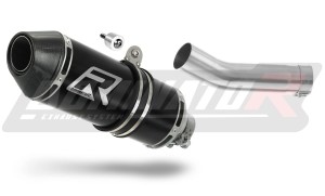 Triumph  STREET TRIPLE 675 R / S / RS 2013 - 2016 Silenciador Escape HP3 NEGRO + dB killer