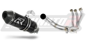 Yamaha XSR 900 2016 - 2021 Sistema de escape Colector Silenciador HP3 NEGRO + dB killer