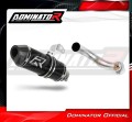 escape silenciador DOMINATOR HP3 negro compatible con la motocicleta Yamaha XSR 900 2016  2021 2