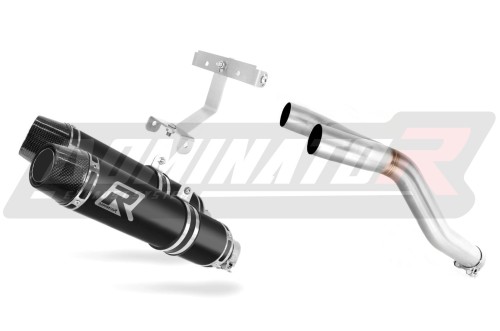 Yamaha FZ6 FAZER S1 2004 - 2010 wydech tłumik HP3 BLACK + dB killer