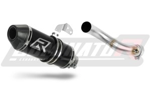 Yamaha MT 09 TRACER 900 2015 - 2020 Silenciador Escape HP3 NEGRO + dB killer