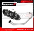 kompletny układ wydechowy z tłumikiem DOMINATOR Full System HP3 CZARNY pasujący do motocykla Yamaha MT 125 2014 - 2019 3