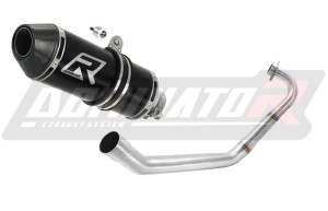 Yamaha YZF R125 2014 - 2018 Sistema de escape Colector Silenciador HP3 NEGRO + dB killer