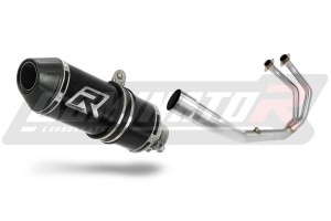 Yamaha YZF-R3 300 2015 - 2018 Sistema de escape Colector Silenciador HP3 NEGRO + dB killer