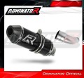 escape silenciador DOMINATOR HP3 negro compatible con la motocicleta Yamaha MT 03 2017  2019 2