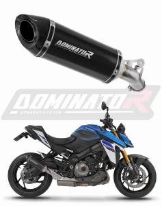 Suzuki GSX-S 1000 / 1000 GT / 950 2025 Silenciador Escape HP8 NEGRO + dB killer