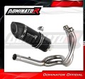 complete exhaust system with muffler DOMINATOR Full System HP5 BLACK fits to Kawasaki ER 6 N / F 2012  2016 2