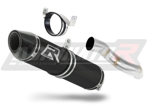 wydech tłumik DOMINATOR HP2 CZARNY pasujący do motocykla Kawasaki ZX6R 636 2005 - 2006
