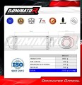 exhaust muffler DOMINATOR HP2 BLACK fits to Suzuki LTR 450 2006  2009 3