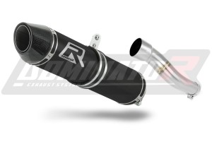 Triumph DAYTONA 675 - 2012 Silenciador Escape HP2 NEGRO + dB killer