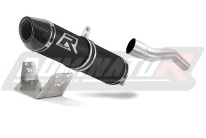 Triumph SPRINT 1050 ST 2005 - 2012 Silenciador Escape HP2 NEGRO + dB killer