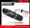 escape silenciador DOMINATOR HP2 negro compatible con la motocicleta Triumph STREET TRIPLE 765 S / R / RS 2017  2022 2
