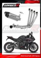 sistema de escape completo con silenciador DOMINATOR Full System titanio HP8 compatible con la motocicleta Honda CBR 650 R / EClutch 2024  2025 5