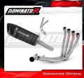 complete exhaust system with muffler DOMINATOR Full System HP6 BLACK fits to Honda CBR 650 R / EClutch 2024  2025 7