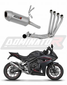 Honda CBR 650 R / E-Clutch 2024 - 2025 Sistema de escape Colector Silenciador S6 + dB killer