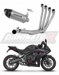 Honda CB 650 R  / E-Clutch 2024 - 2025 Sistema de escape Colector Silenciador Titanio HP8 + dB killer