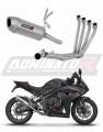 complete exhaust system with muffler DOMINATOR Full System S6 fits the motorcycle Honda CB 650 R / E Clutch 2024   2025 6