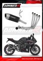 Honda CB 650 R / E-Clutch 2024 - 2025 Collector Manifold Full Exhaust System Muffler Auspuff Sportauspuff Silencer Echappement Silencieux Scarico Scarichi Escape Wydech Tłumik S6 BLACK Dominator Exhaust System 1