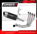 complete exhaust system with muffler DOMINATOR Full System S6 BLACK fits to Honda CB 650 R / EClutch 2024  2025 7