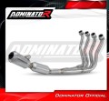 sistema de escape completo con silenciador DOMINATOR Full System GPS compatible con la motocicleta Suzuki GSXS 1000 / 1000 GT / 950 2021  2024 2