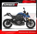 sistema de escape completo con silenciador DOMINATOR Full System GPS compatible con la motocicleta Suzuki GSXS 1000 / 1000 GT / 950 2021  2024 4