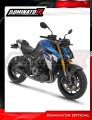 complete exhaust system with muffler DOMINATOR Full System HP8 BLACK fits to Suzuki GSXS 1000 / 1000 GT / 950 2021  2024 5
