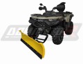 DOMINATOR snow plow fits to Loncin XWOLF 550  3