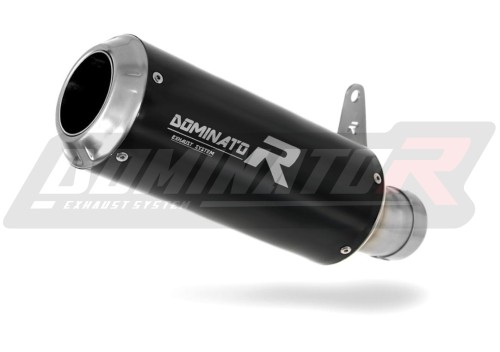 escape silenciador DOMINATOR GP negro compatible con la motocicleta Yamaha MT 10 2016  2020