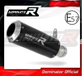 exhaust muffler DOMINATOR homologated road legal GP BLACK fits to Yamaha MT 10 2016  2020 2