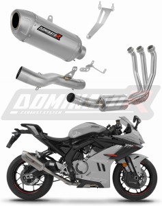CF MOTO 675 SR-R 2024 - 2026 Sistema de escape Colector Silenciador S6 + dB killer