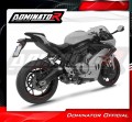 complete exhaust system with muffler DOMINATOR Full System HP8 BLACK fits to CF MOTO 675 SRR 2024  2026 4