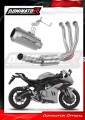 sistema de escape completo con silenciador DOMINATOR Full System GPS compatible con la motocicleta CF MOTO 675 SRR 2024  2026 2