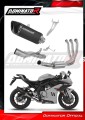complete exhaust system with muffler DOMINATOR Full System HP6 BLACK fits to CF MOTO 675 SRR 2024  2026 2