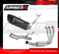 complete exhaust system with muffler DOMINATOR Full System HP6 BLACK fits to CF MOTO 675 SRR 2024  2026 3