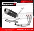 sistema de escape completo con silenciador DOMINATOR Full System S6 negro compatible con la motocicleta CF MOTO 675 SRR 2024  2026 3