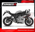 complete exhaust system with muffler DOMINATOR Full System S6 BLACK fits to CF MOTO 675 SRR 2024  2026 5