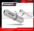 escape silenciador DOMINATOR homologado OVR compatible con la motocicleta Suzuki GSF 650 BANDIT N / S 2005  2006 4