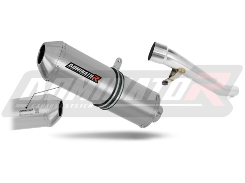 escape silenciador DOMINATOR homologado OVR compatible con la motocicleta SUZUKI GSX 750 INAZUMA 1997  2003 2