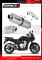 escape silenciador DOMINATOR homologado oval compatible con la motocicleta GSF 650 BANDIT 2007  2016 2