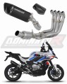 sistema de escape completo con silenciador DOMINATOR Full System HP6 negro EX compatible con la motocicleta BMW M1000XR 2020  2026
