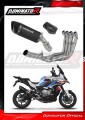 kompletny układ wydechowy z tłumikiem DOMINATOR Full System HP6 CZARNY pasujący do motocykla BMW M1000XR 2020 - 2026 2