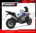 kompletny układ wydechowy z tłumikiem DOMINATOR Full System HP6 CZARNY pasujący do motocykla BMW M1000XR 2020 - 2026 4