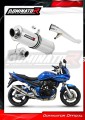escape silenciador DOMINATOR homologado redondo compatible con la motocicleta GSF 650 S BANDIT 2005  2006 2